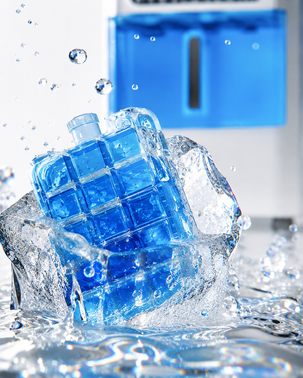 Freezo TowerMax - Climatiseur Colonne Haute Puissance  70W · Réservoir 4L · 5 Réfrigérants Offerts